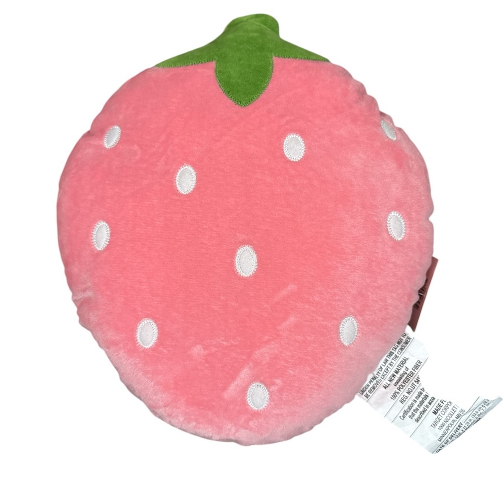 Target Strawberry Decorative Pillow New With Tags